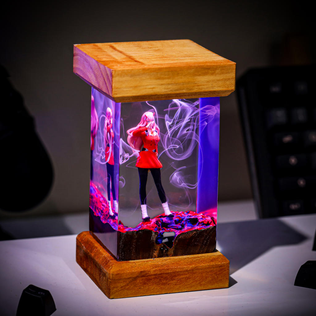 Darling In The Franxx Zero Two Resin Lamp - Image 2