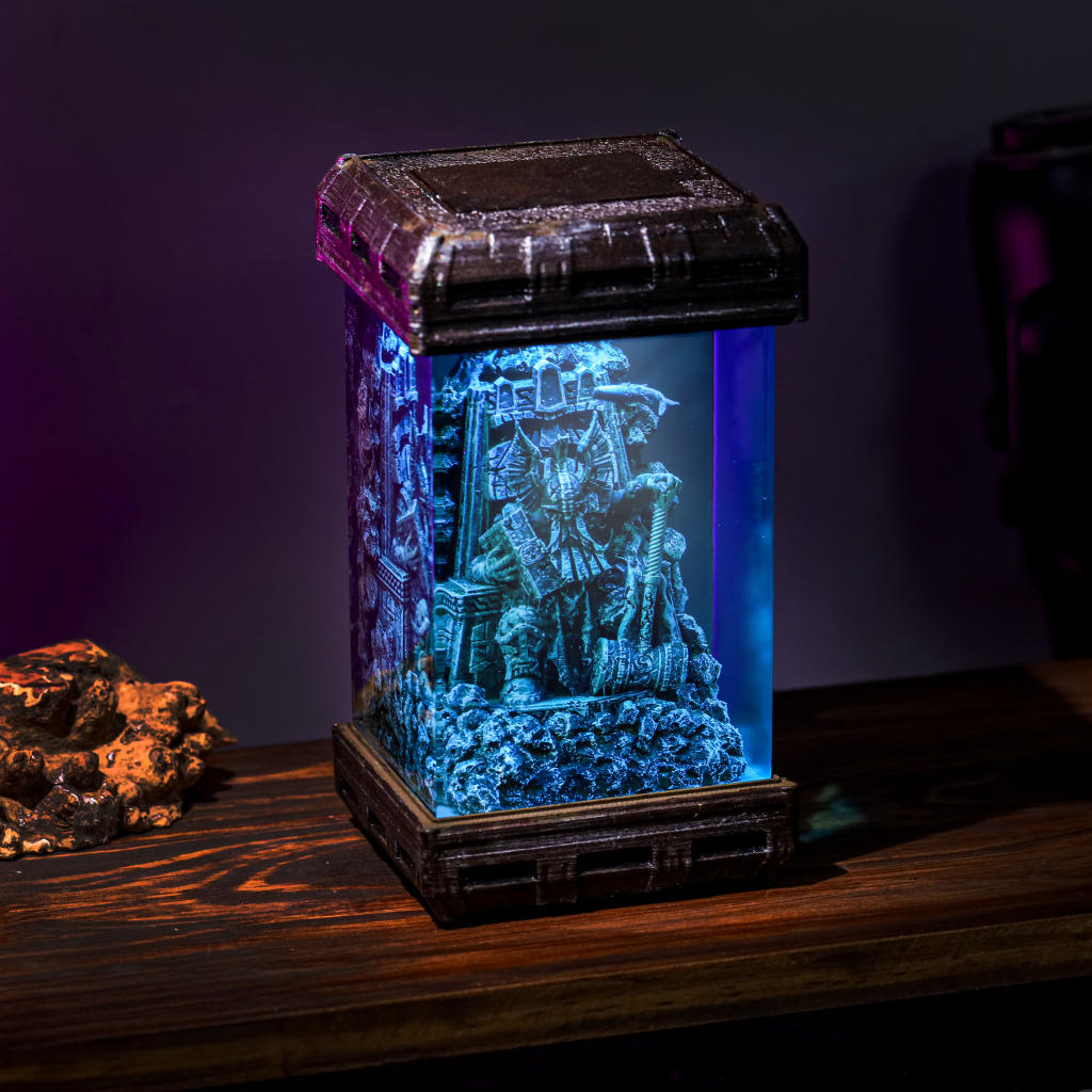 Dwarf in Lord of the Rings Epoxy lamp - Image 4