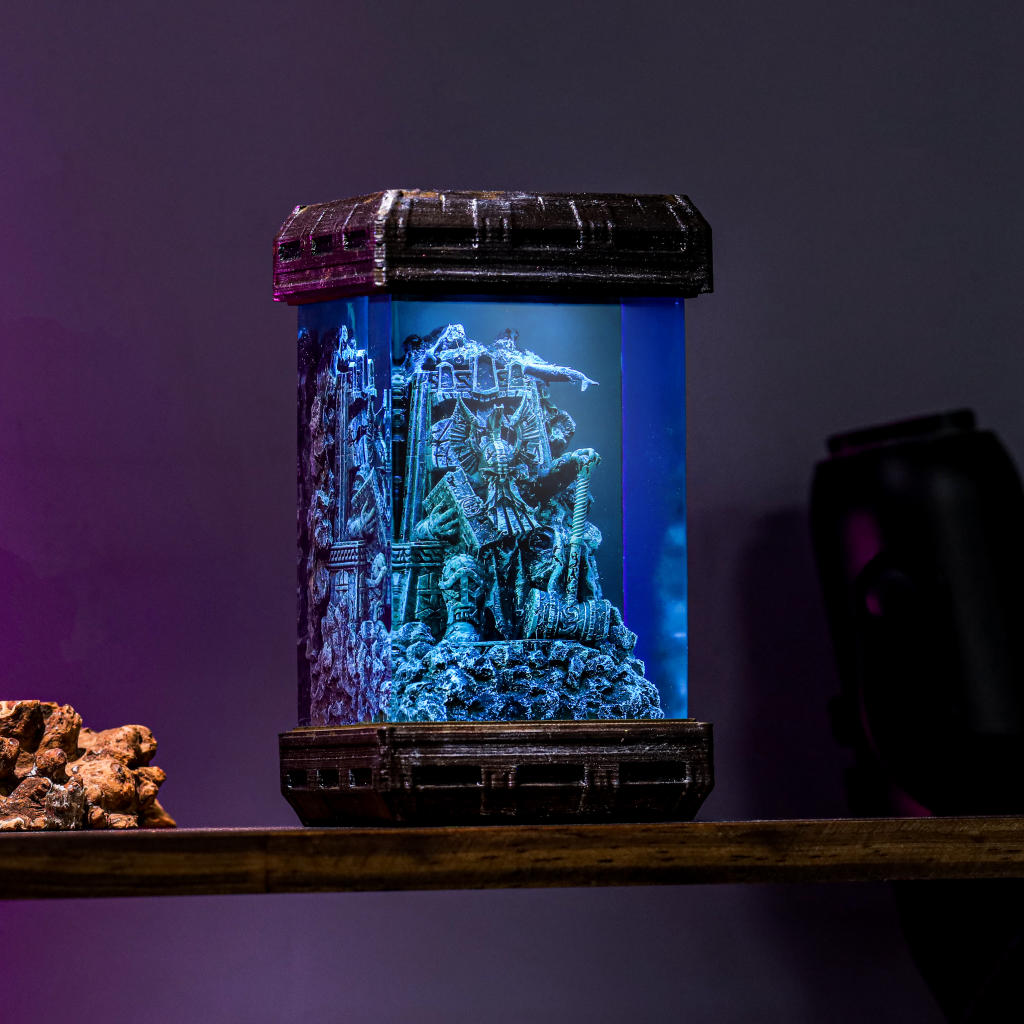 Dwarf in Lord of the Rings Epoxy lamp - Image 5