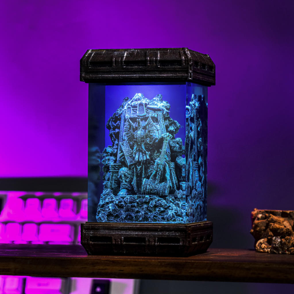 Dwarf in Lord of the Rings Epoxy lamp - Image 7