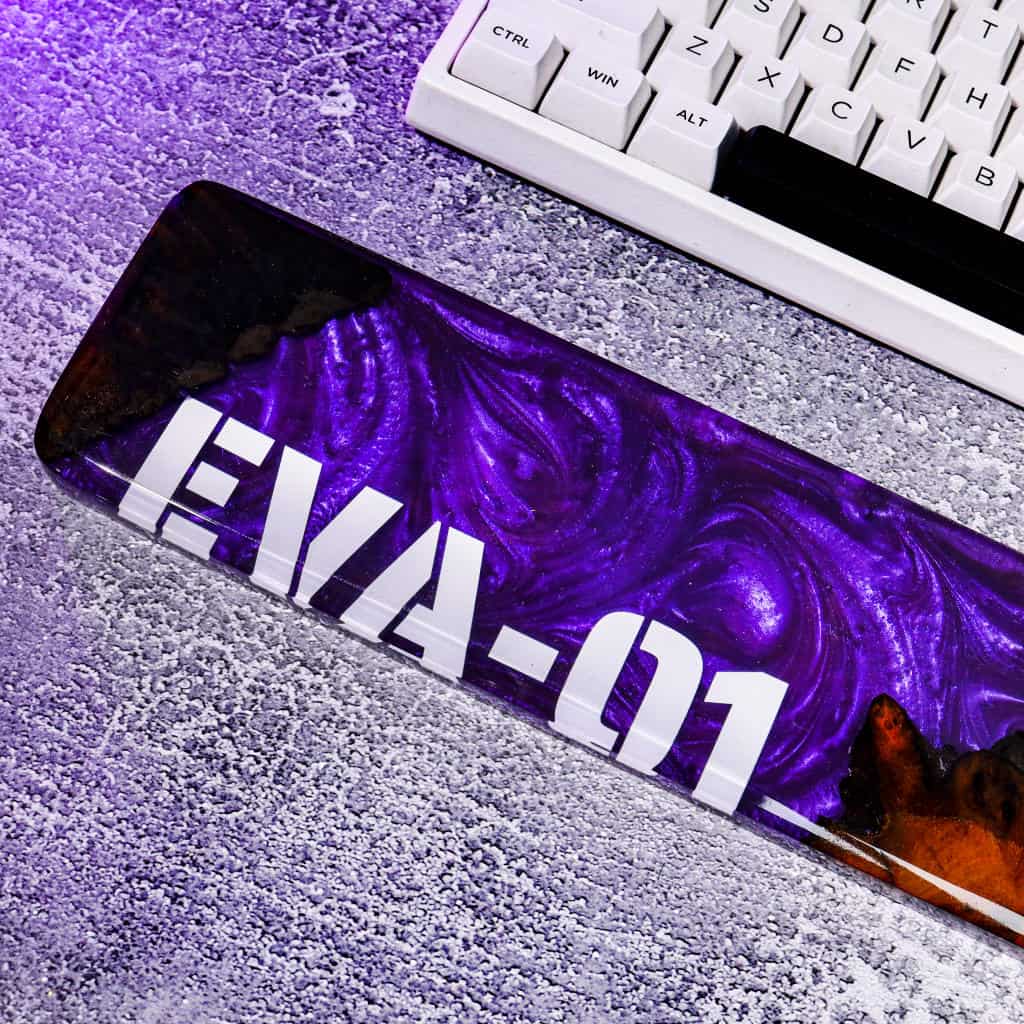 EVA-01 Evangelion Resin Wrist Rest - Image 6