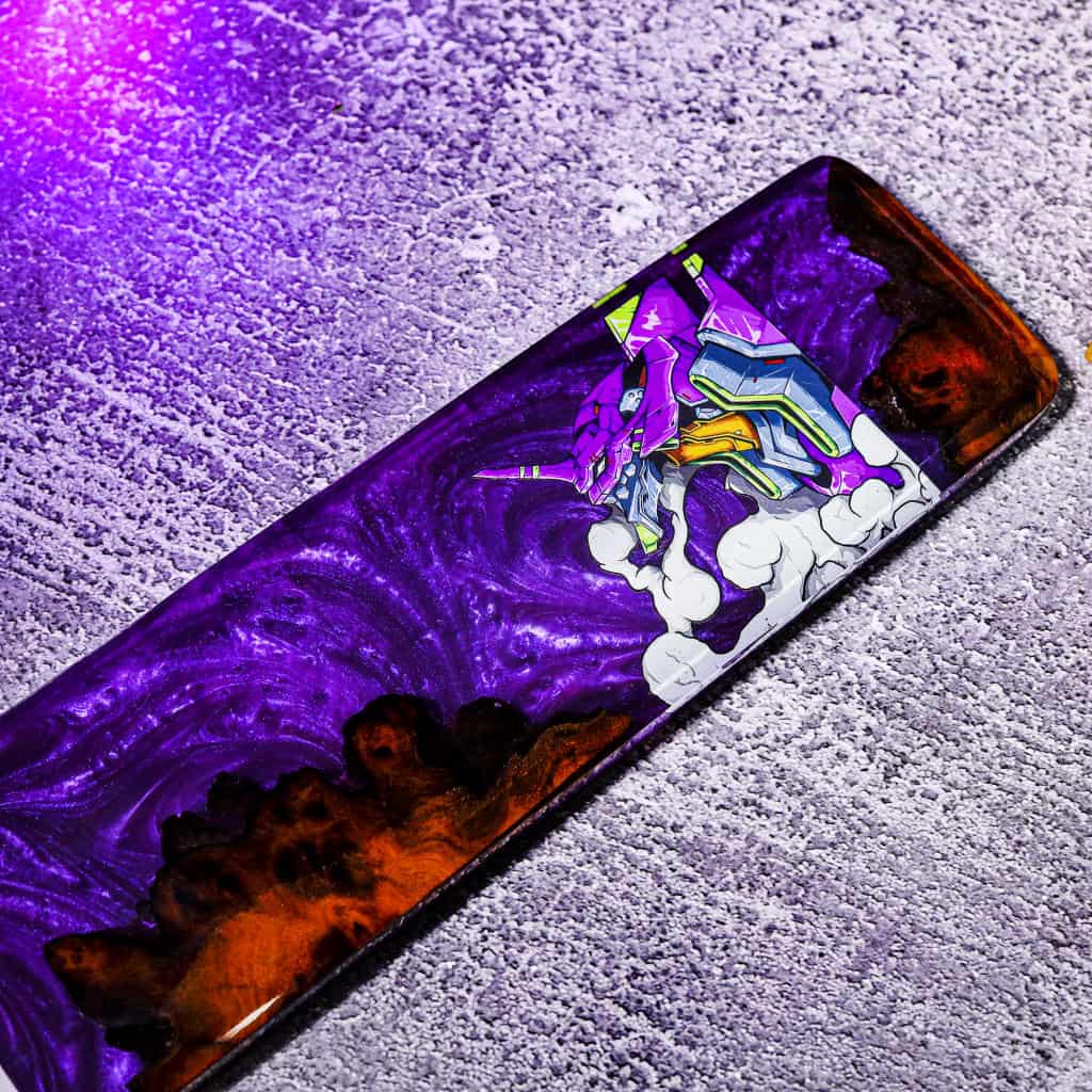 EVA-01 Evangelion Resin Wrist Rest - Image 7