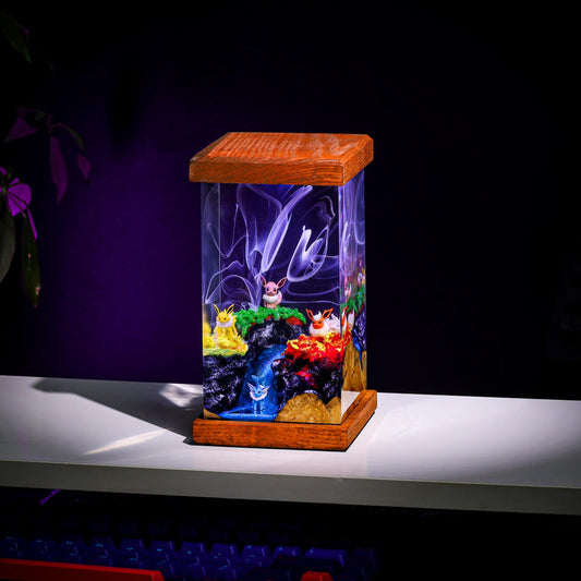 Eevee Pokémon Evolution Epoxy Lamp - Image 2