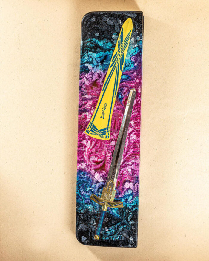 Yellow Excalibur Sword Wrist Rest - Image 4