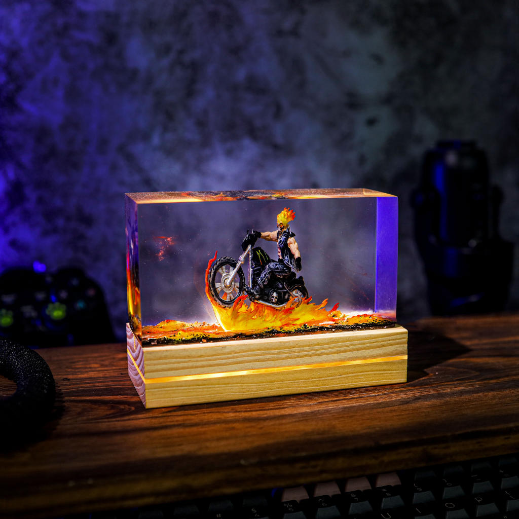 Ghost Rider Night Lamp - Image 3