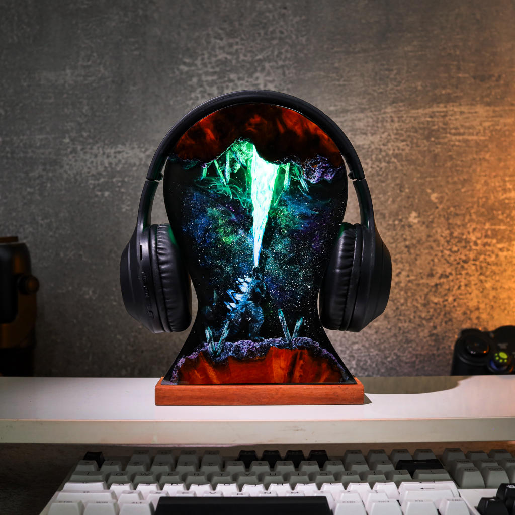 Godzilla Headphone Stand &amp; Night Light - Image 3