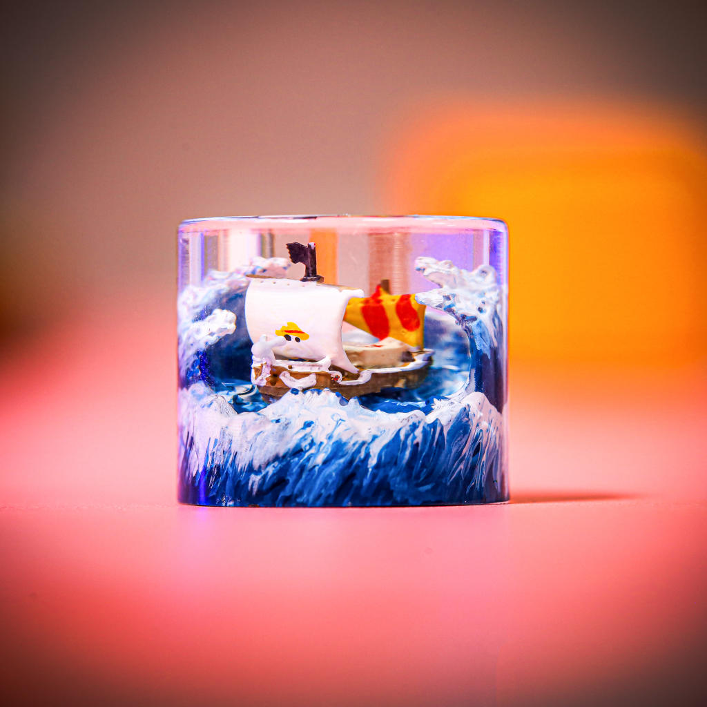 Going Merry One Piece Ship Keyboard Knob - Image 3