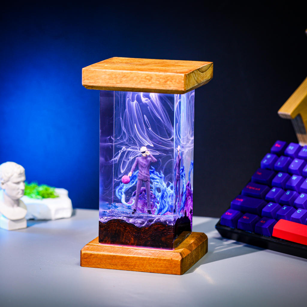 Gojo Satoru Epoxy Night Light - Image 2