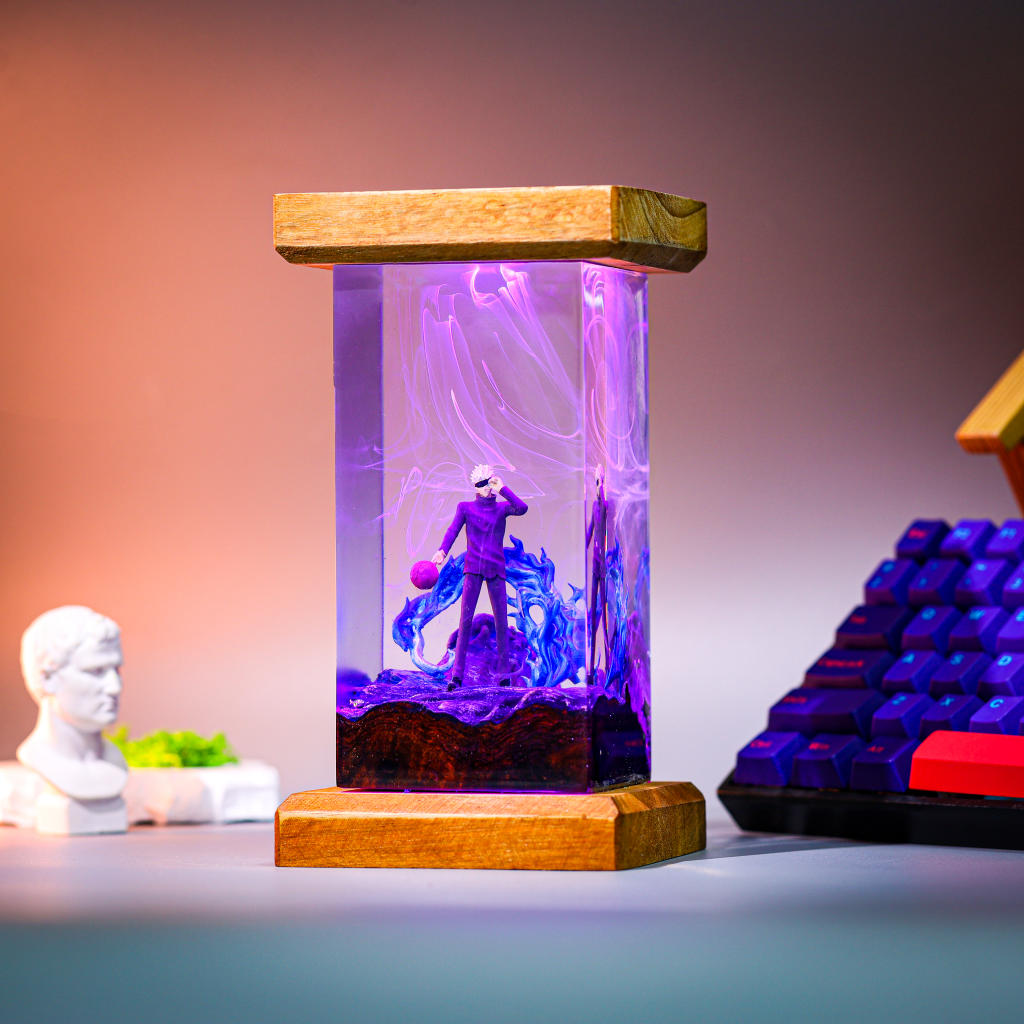 Gojo Satoru Epoxy Night Light - Image 6