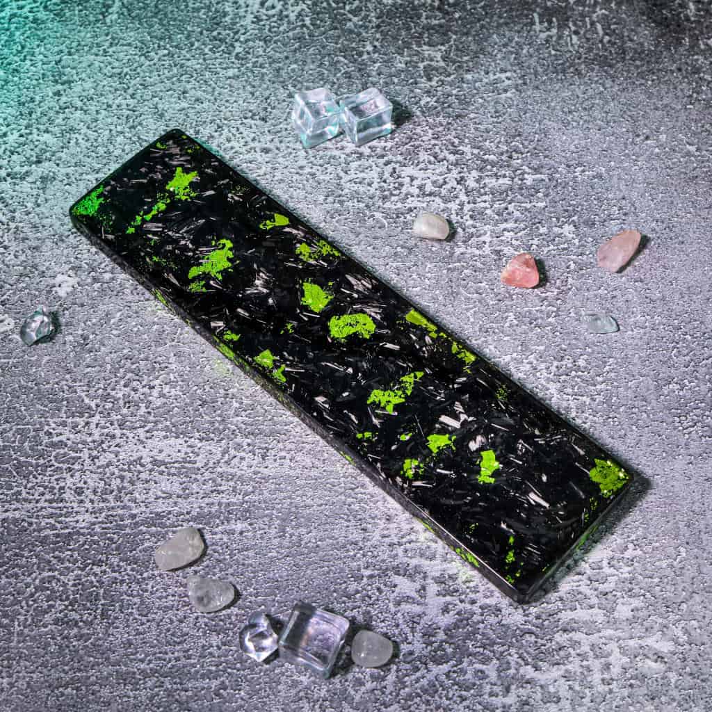 Green Marble Resin Wrist Rest - Image 4