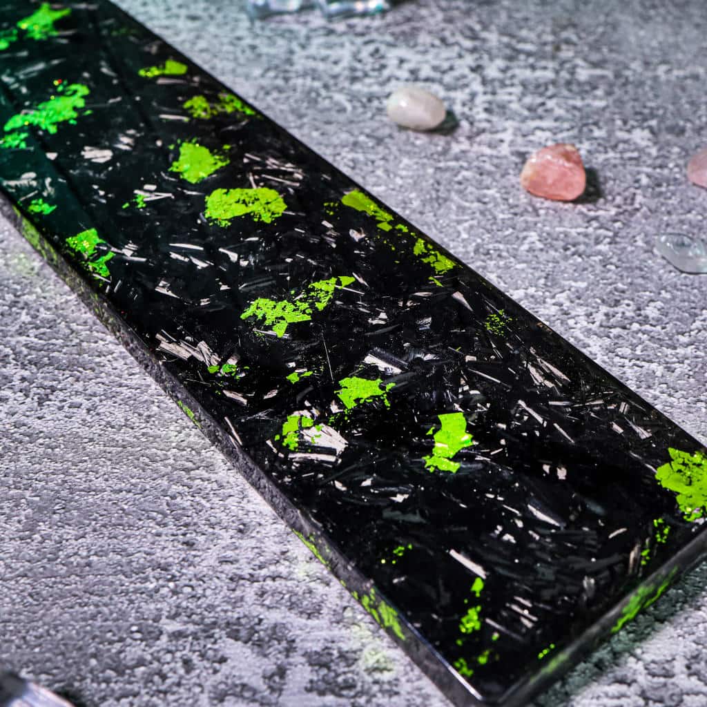 Green Marble Resin Wrist Rest - Image 5
