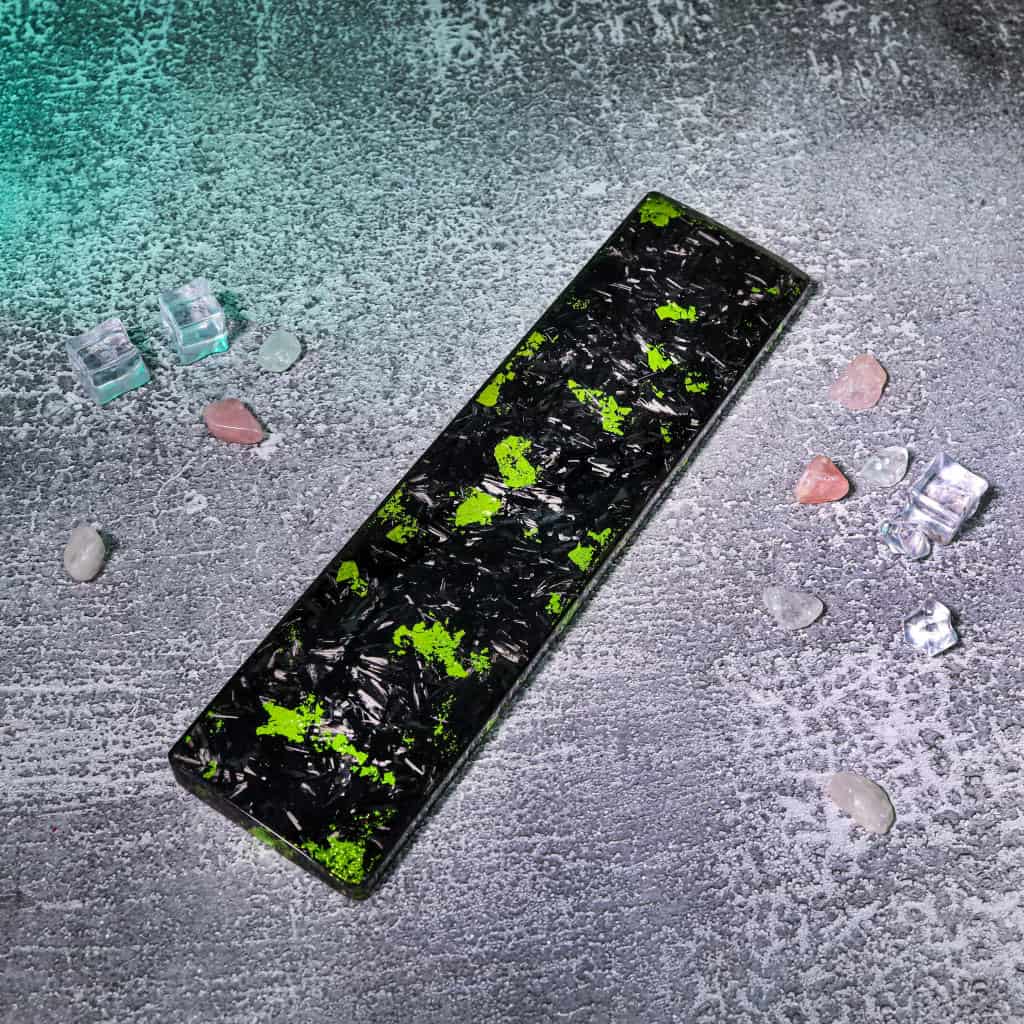 Green Marble Resin Wrist Rest - Image 8