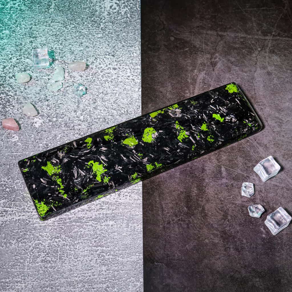 Green Marble Resin Wrist Rest - Image 9