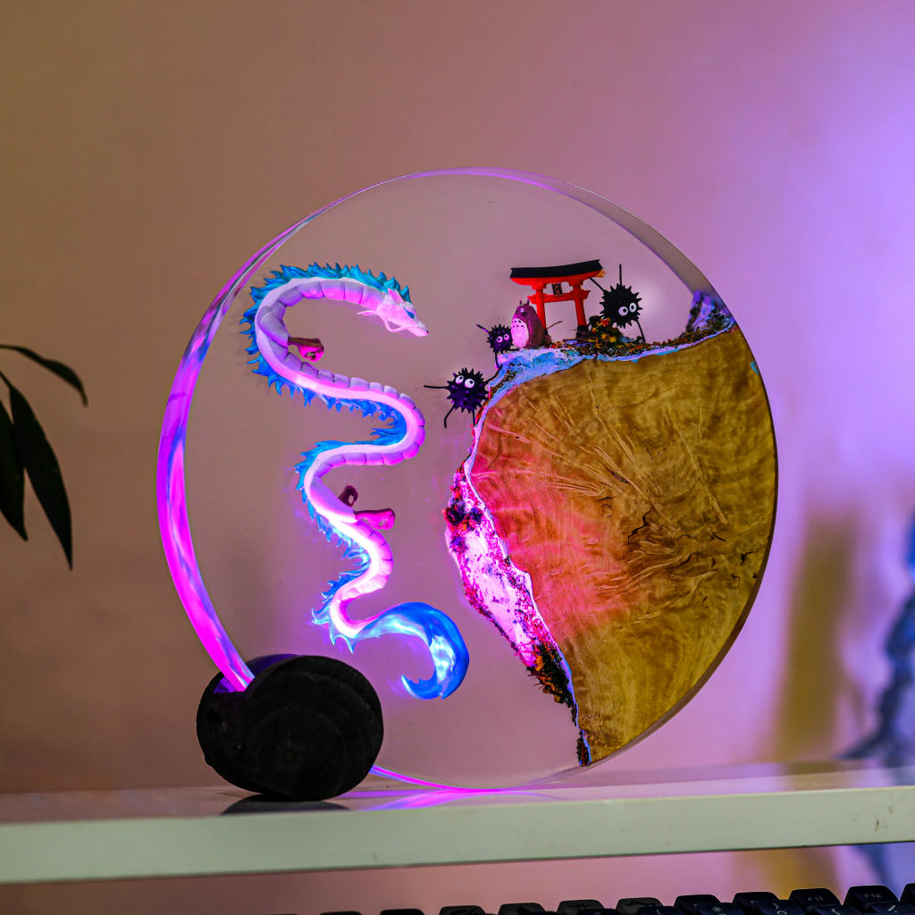Haku and Totoro Night Light Ver 2 - Image 3