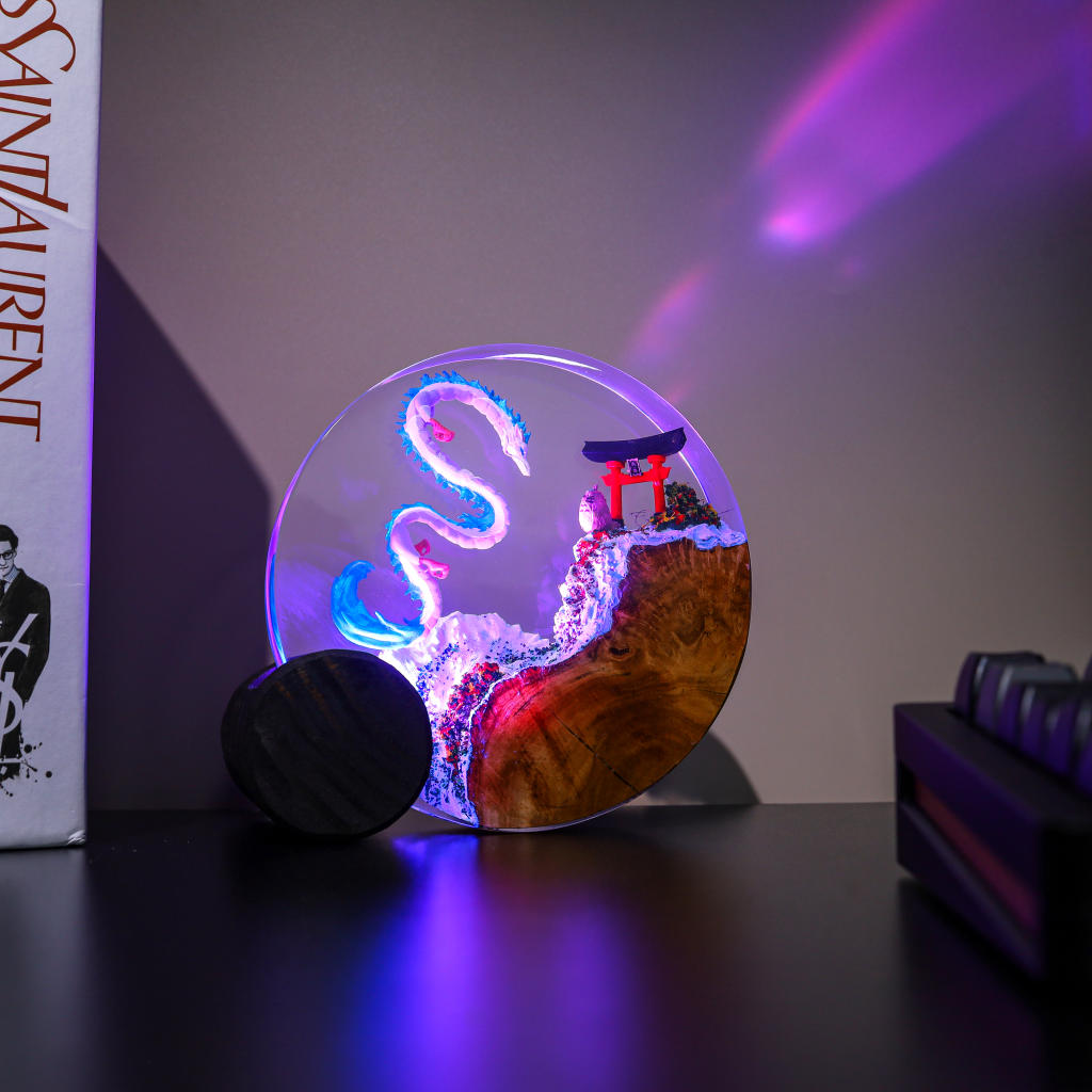 Haku and Totoro Night Light - Image 10