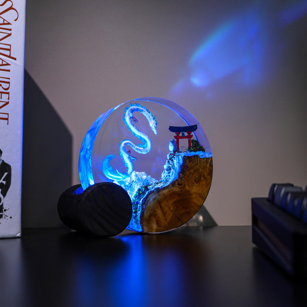 Haku and Totoro Night Light - Image 6