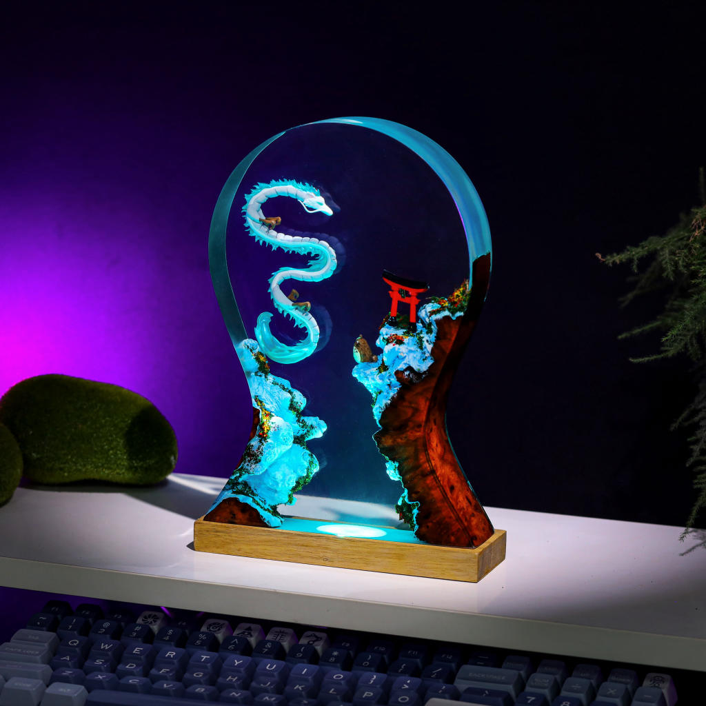 Haku &amp; Totoro Headphone Stand - Image 8
