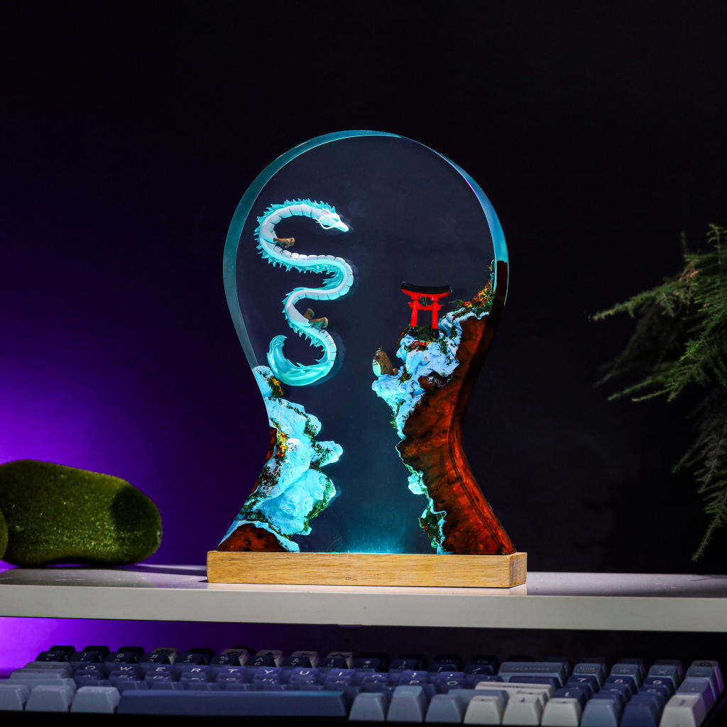Haku &amp; Totoro Headphone Stand - Image 2