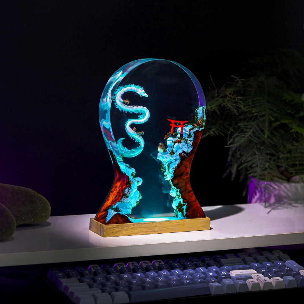 Haku &amp; Totoro Headphone Stand - Image 9