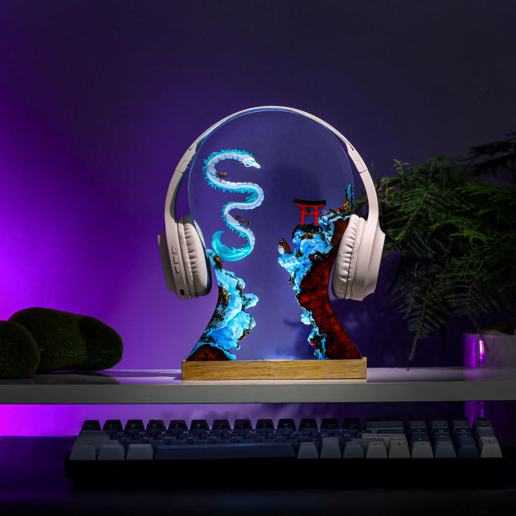 Haku &amp; Totoro Headphone Stand - Image 5
