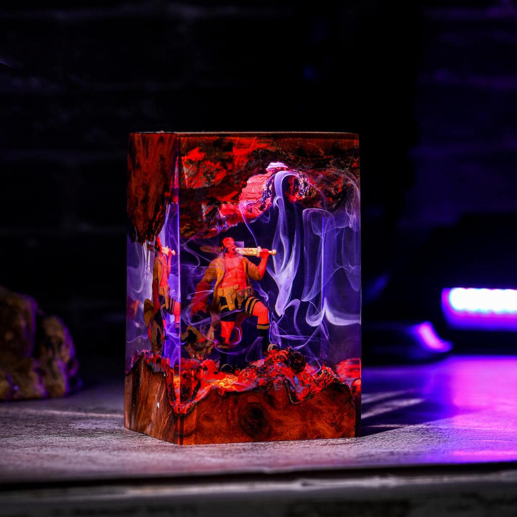 Hellboy Epoxy Night Lamp - Image 5