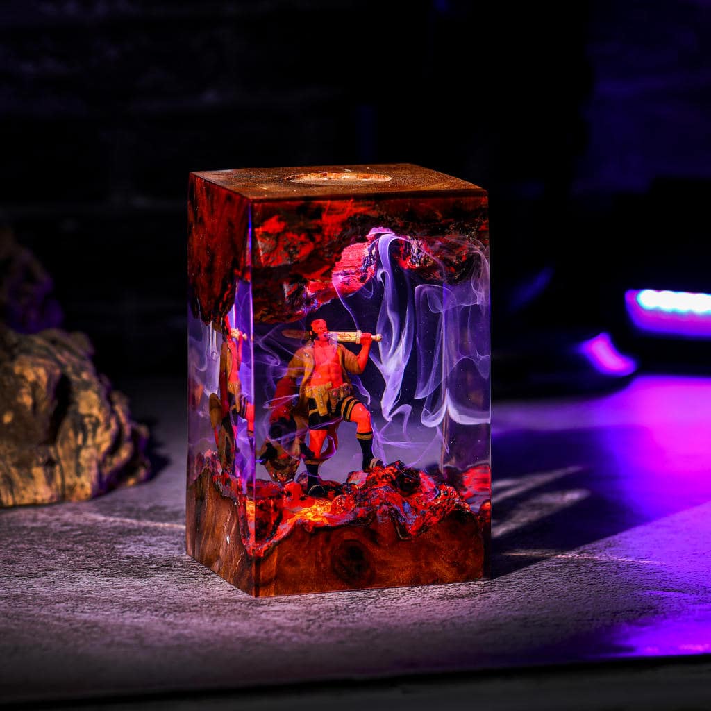 Hellboy Epoxy Night Lamp - Image 3