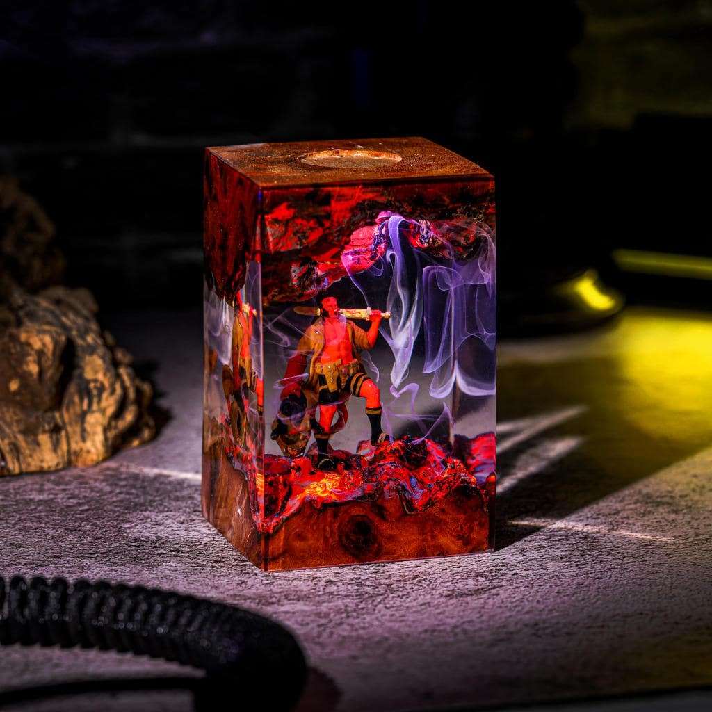 Hellboy Epoxy Night Lamp - Image 2