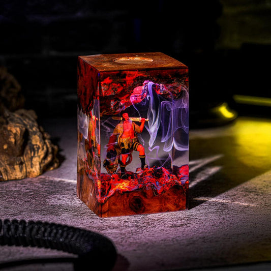 Hellboy Epoxy Night Lamp - Image 2