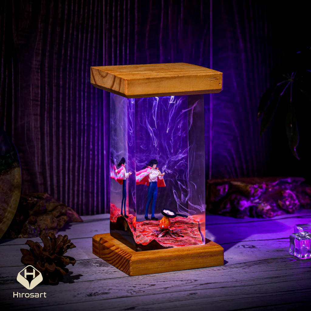 Howl's Moving Castle Epoxy Night Light - Image 3