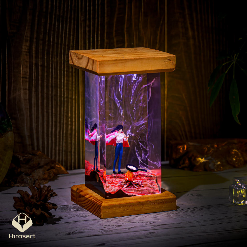 Howl's Moving Castle Epoxy Night Light - Image 4