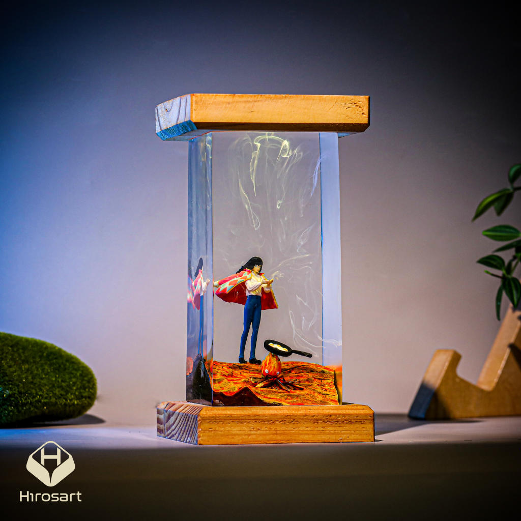 Howl's Moving Castle Epoxy Night Light - Image 5