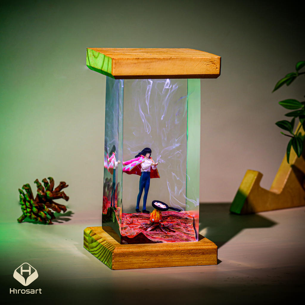Howl's Moving Castle Epoxy Night Light - Image 6