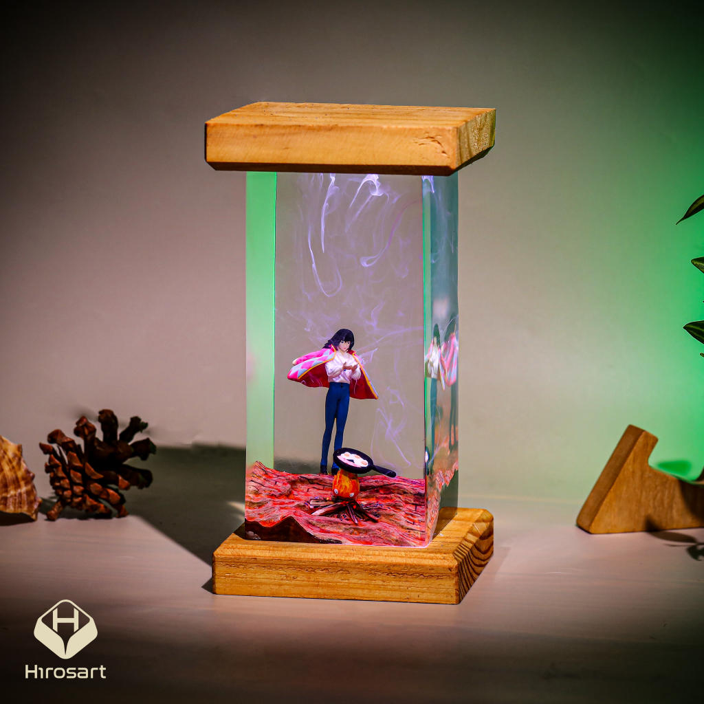 Howl's Moving Castle Epoxy Night Light - Image 7