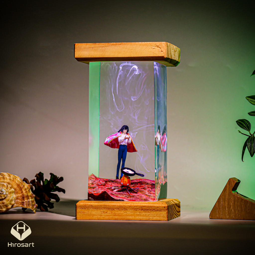 Howl's Moving Castle Epoxy Night Light - Image 8