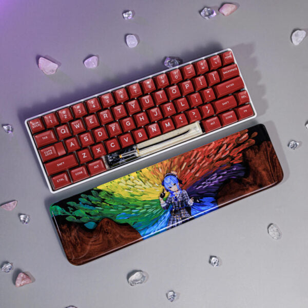 Custom anime Keyboard Wrist Rest - Image 3