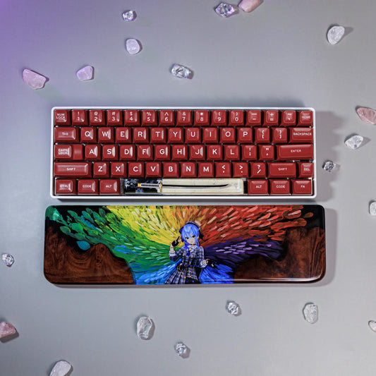 Custom anime Keyboard Wrist Rest
