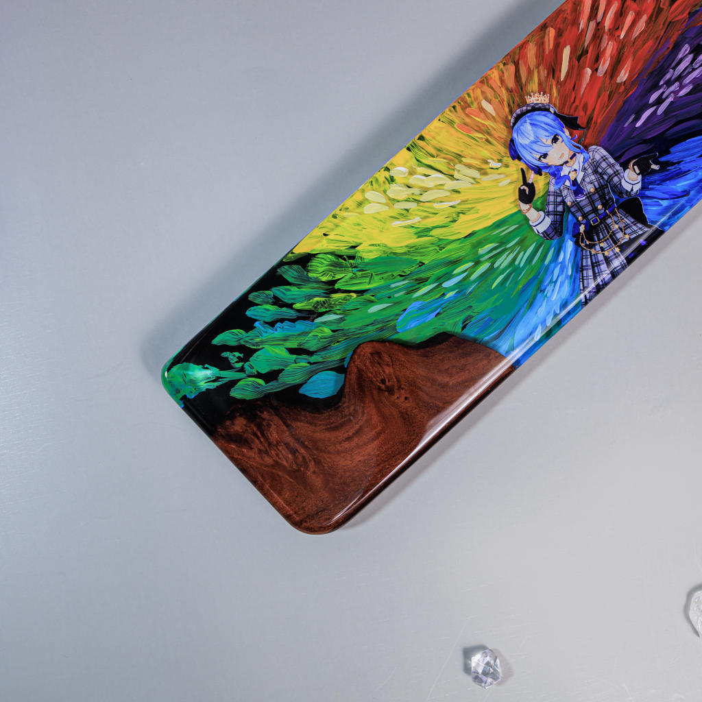 Custom anime Keyboard Wrist Rest - Image 12