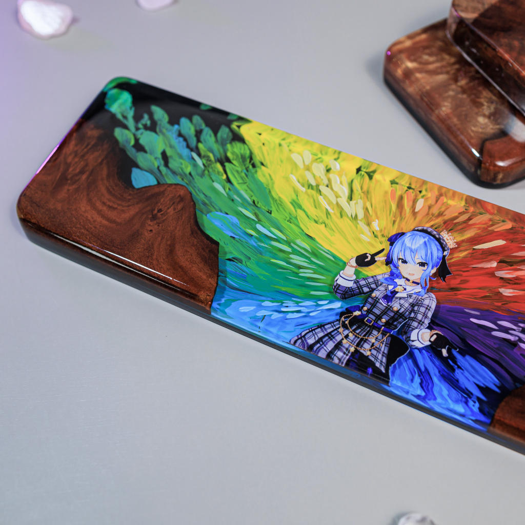 Custom anime Keyboard Wrist Rest - Image 6
