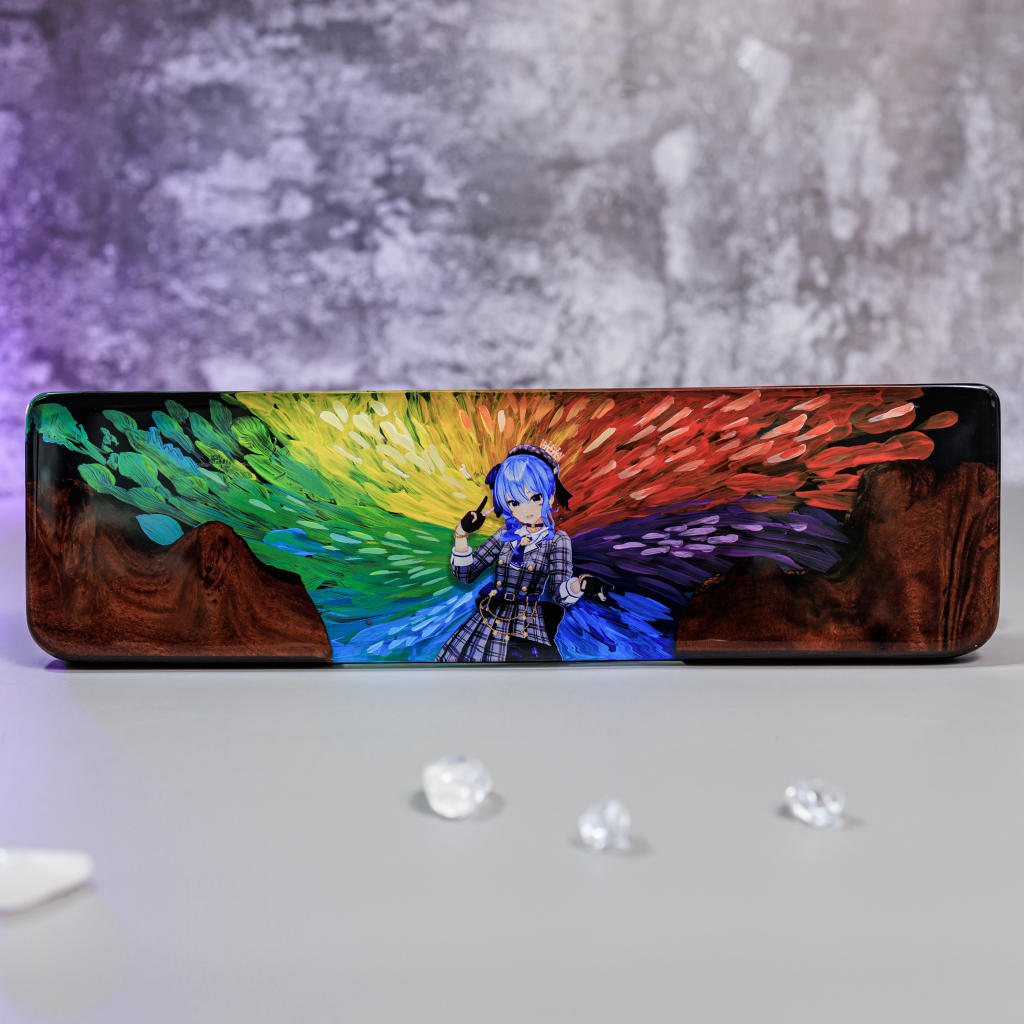 Custom anime Keyboard Wrist Rest - Image 4