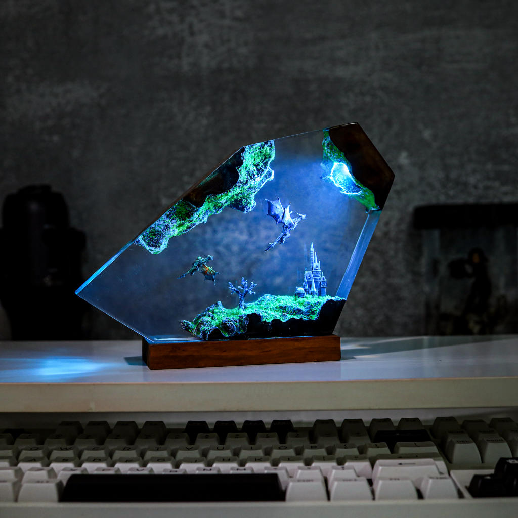 Ice Dragon and Fire Dragon Night Light Ver 2 - Image 9