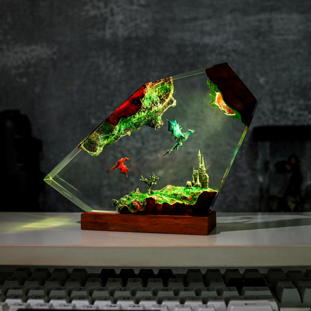 Ice Dragon and Fire Dragon Night Light Ver 2 - Image 8
