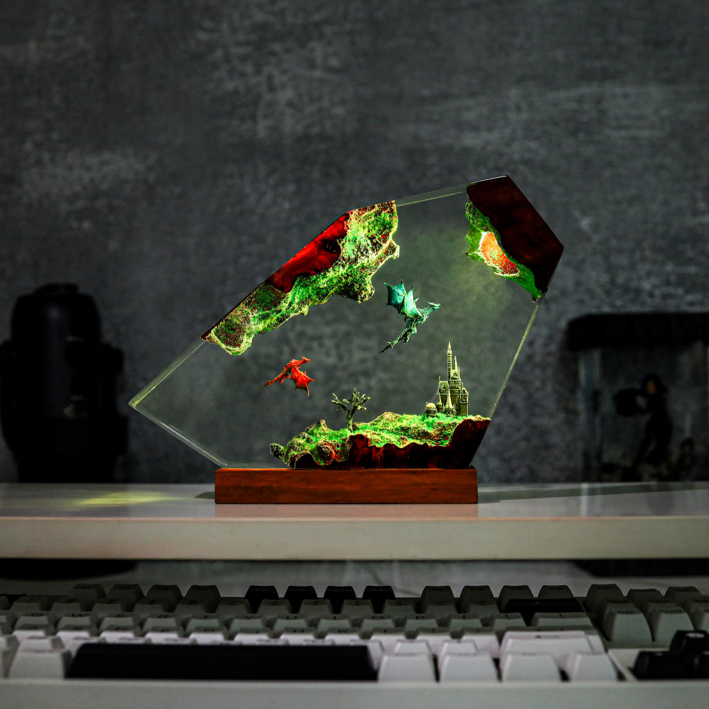 Ice Dragon and Fire Dragon Night Light Ver 2 - Image 7