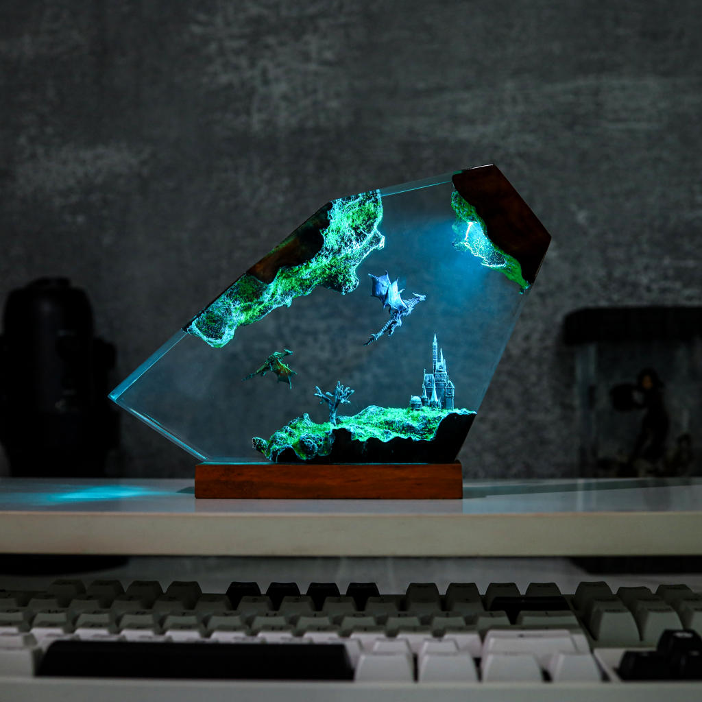 Ice Dragon and Fire Dragon Night Light Ver 2 - Image 6