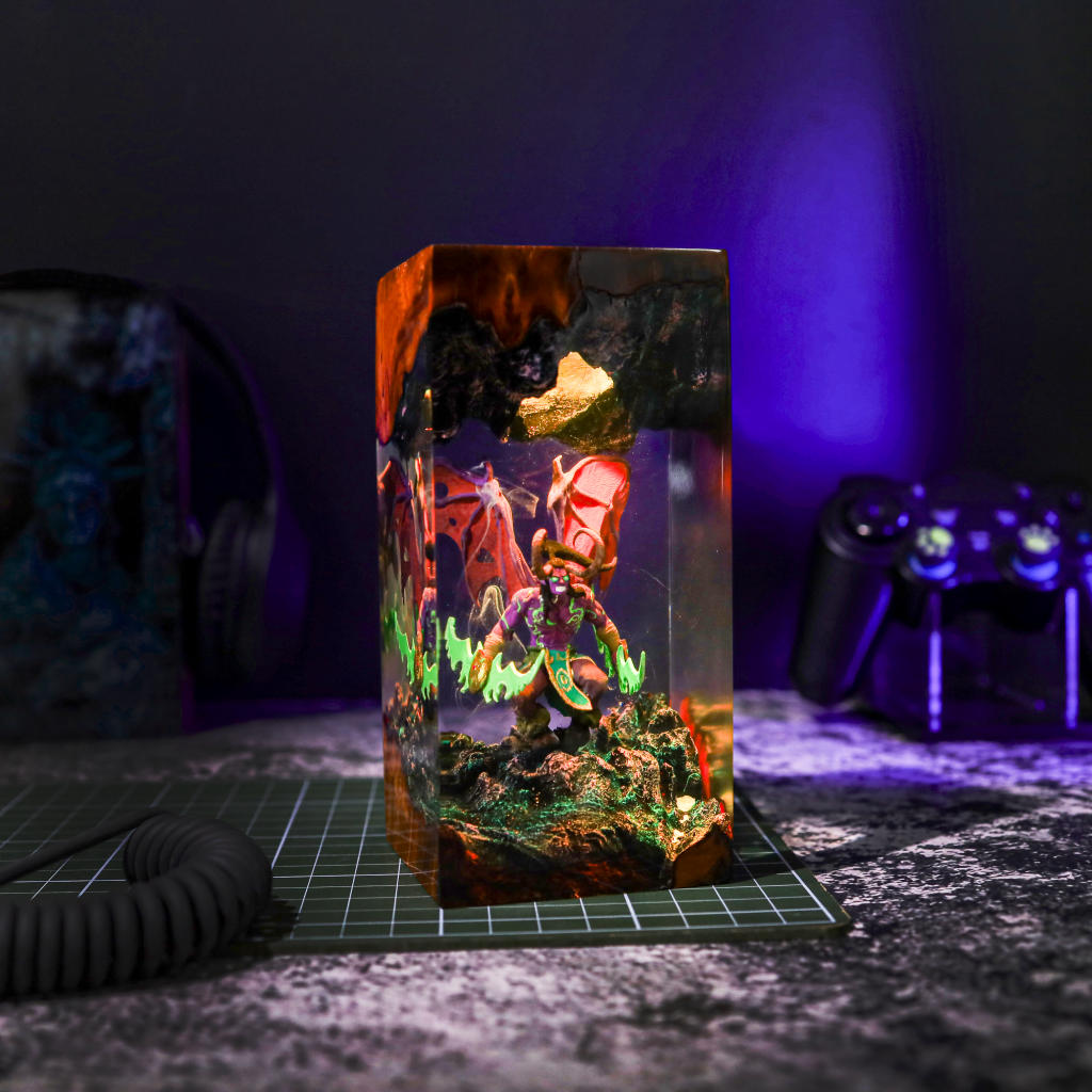 Illidan Stormrage Warcraft Night Light - Image 6