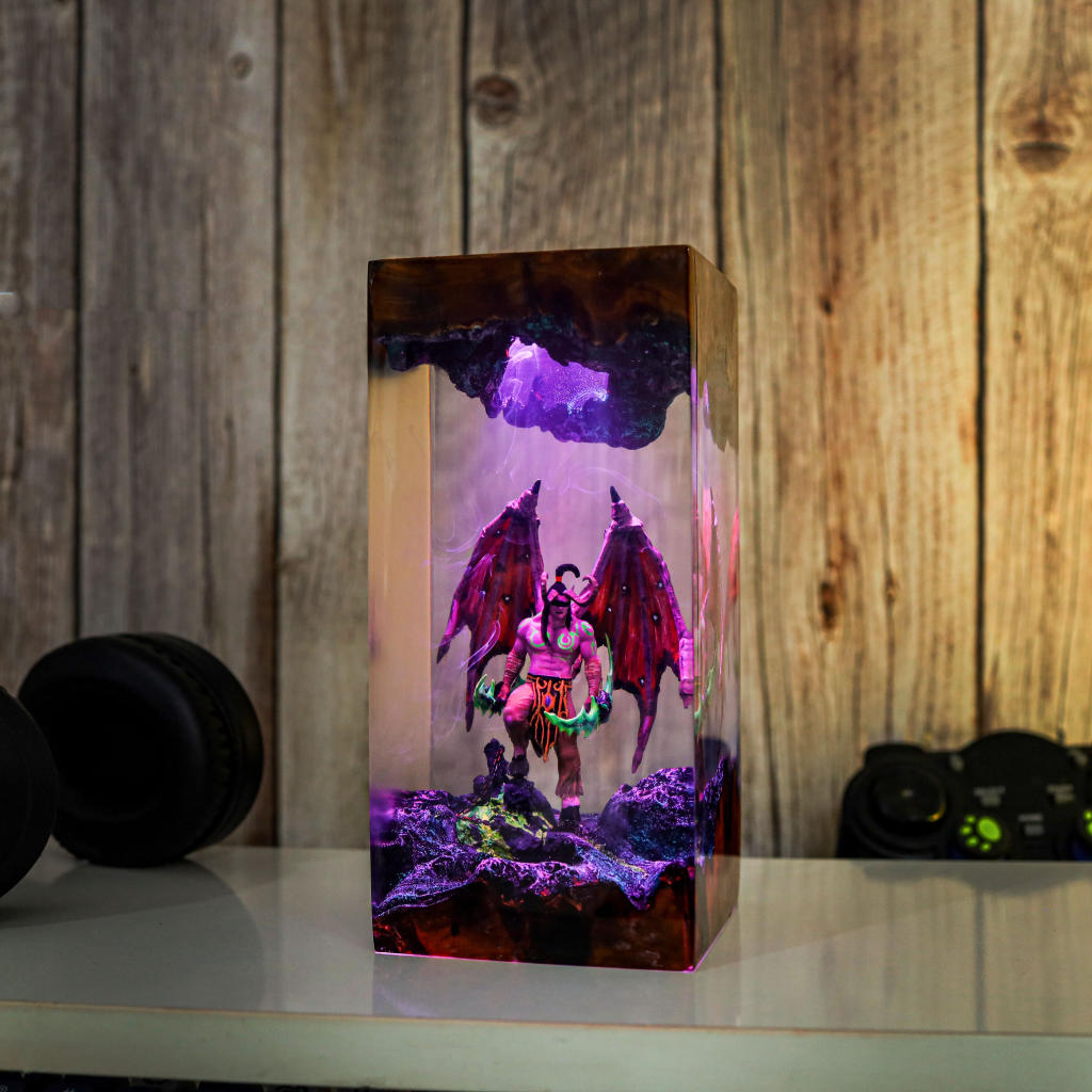 Illidan Stormrage Warcraft Night Light Ver 2 - Image 2