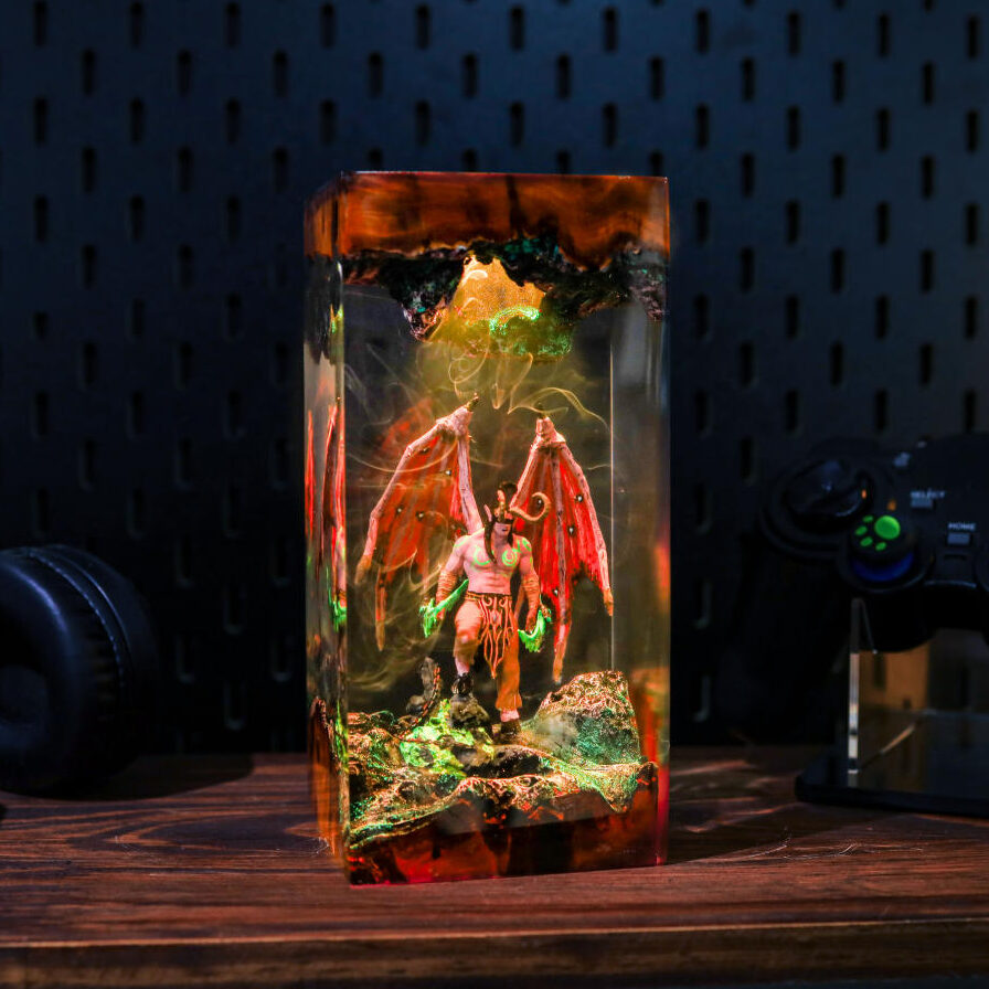 Illidan Stormrage Warcraft Night Light Ver 2 - Image 3