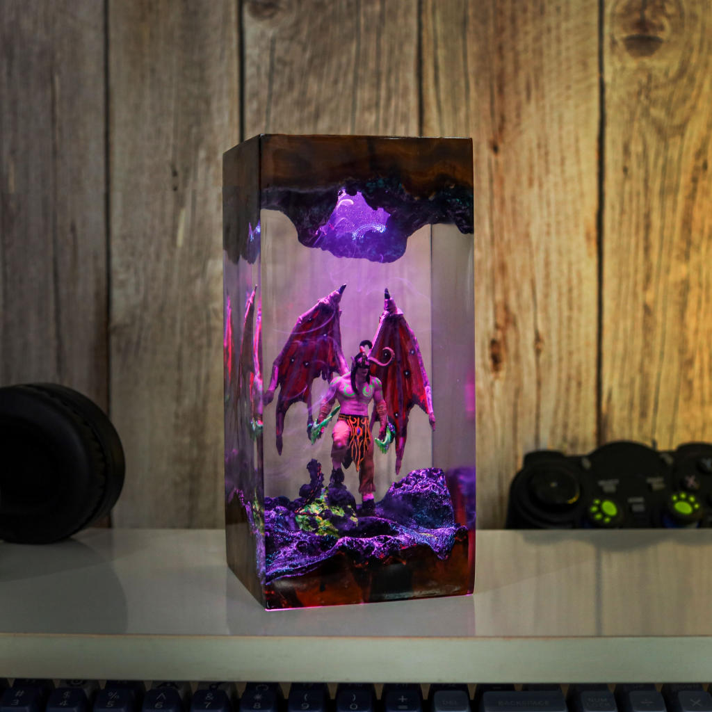 Illidan Stormrage Warcraft Night Light Ver 2 - Image 4