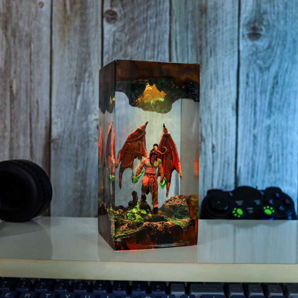 Illidan Stormrage Warcraft Night Light Ver 2 - Image 5