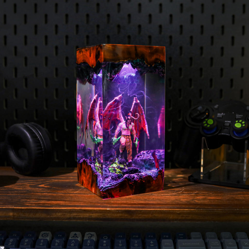 Illidan Stormrage Warcraft Night Light Ver 2 - Image 8