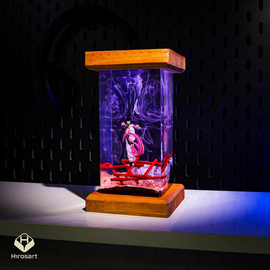 Juri Han Street Fighter V Resin Night Lamp - Image 2